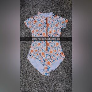 Floral swim suit